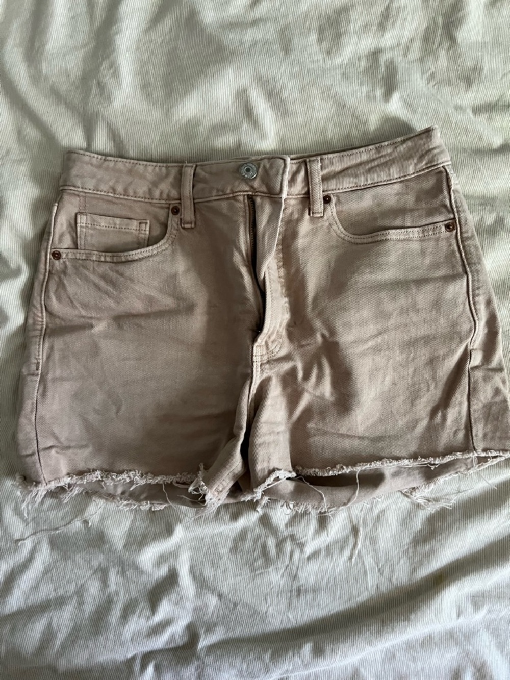 Old Navy Khaki Denim Cutoffs